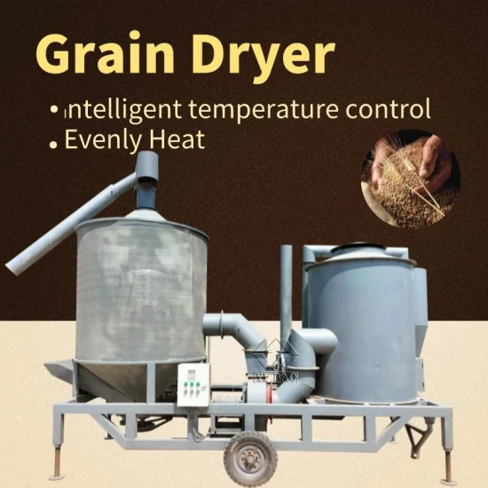 Machine de séchage de grains de paddy à air chaud, séchoir de blé, de maïs et de riz aux Philippines
