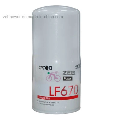 Filtre à huile Lf670 pour Fleetguard